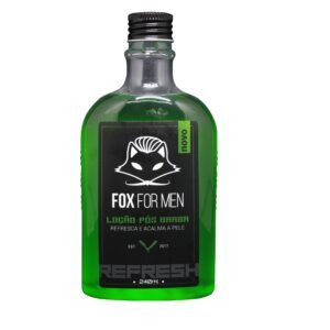 LOÇÃO POS BARBA FOX FOR MEN 240ML (VERDE) - ATACADO