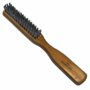 Escovinha Escova Pente Disfarce Madeira Para Cabelo E Barba Barber Pro