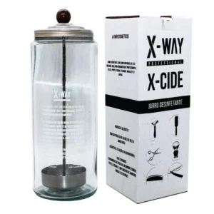 Jarro Barbicide Desinfetante X-Way Vidro 1.100ml